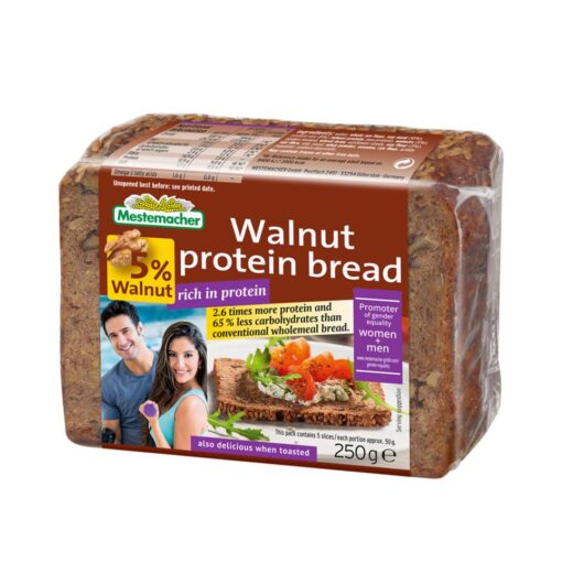 Mestemacher Protein Bread with Walnuts