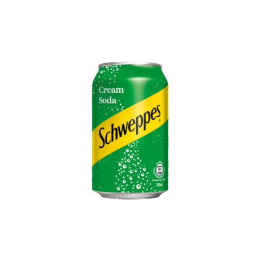 Schweppes Cream Soda 330ml can